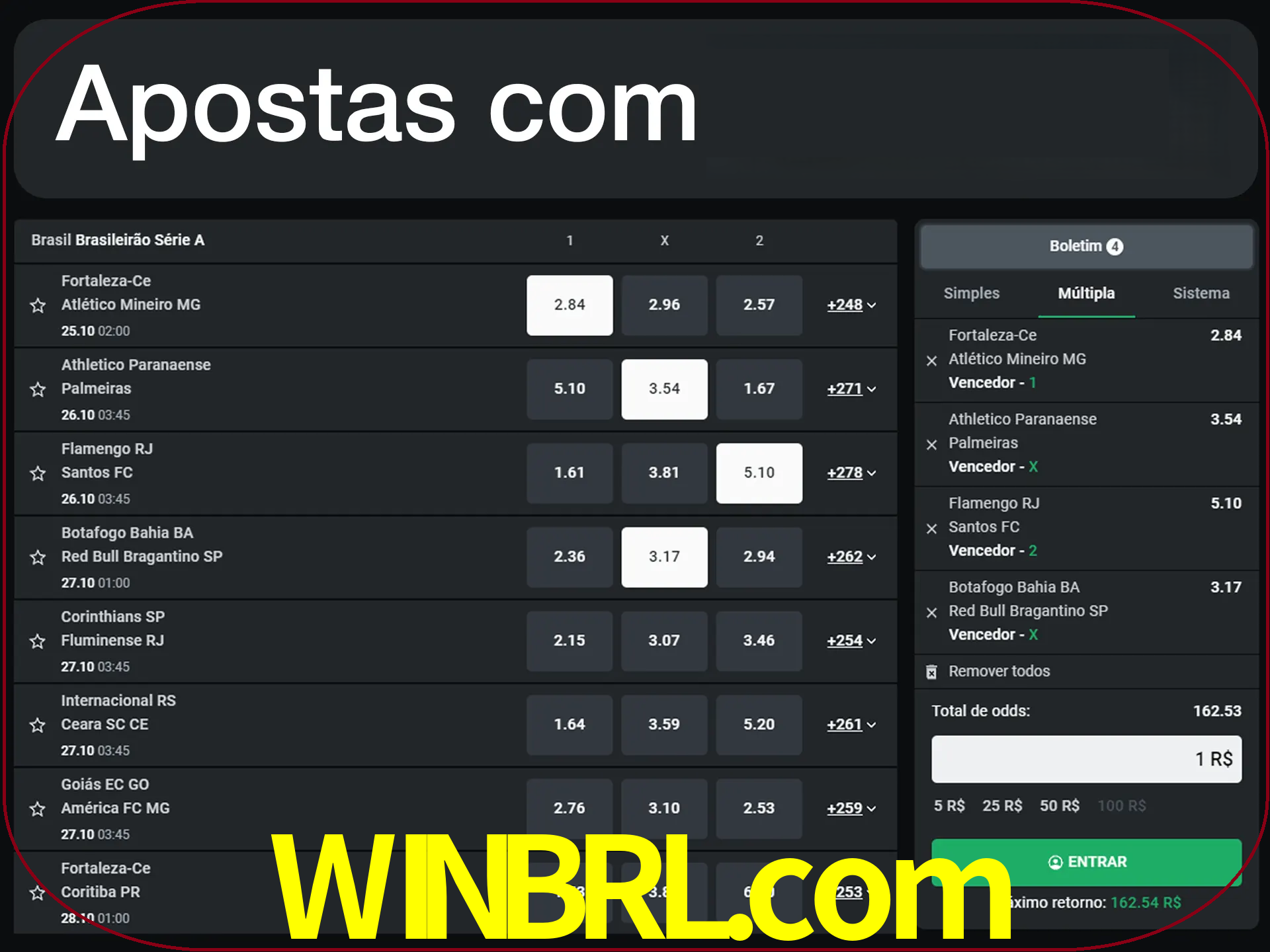 Aposte em vários diciplines com LeonBet.