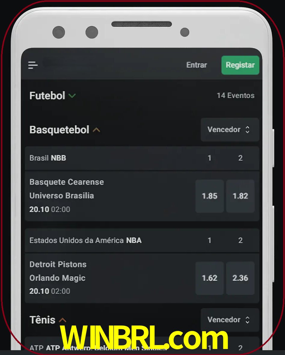 Aposte e assista aos esportes em formato ao vivo.