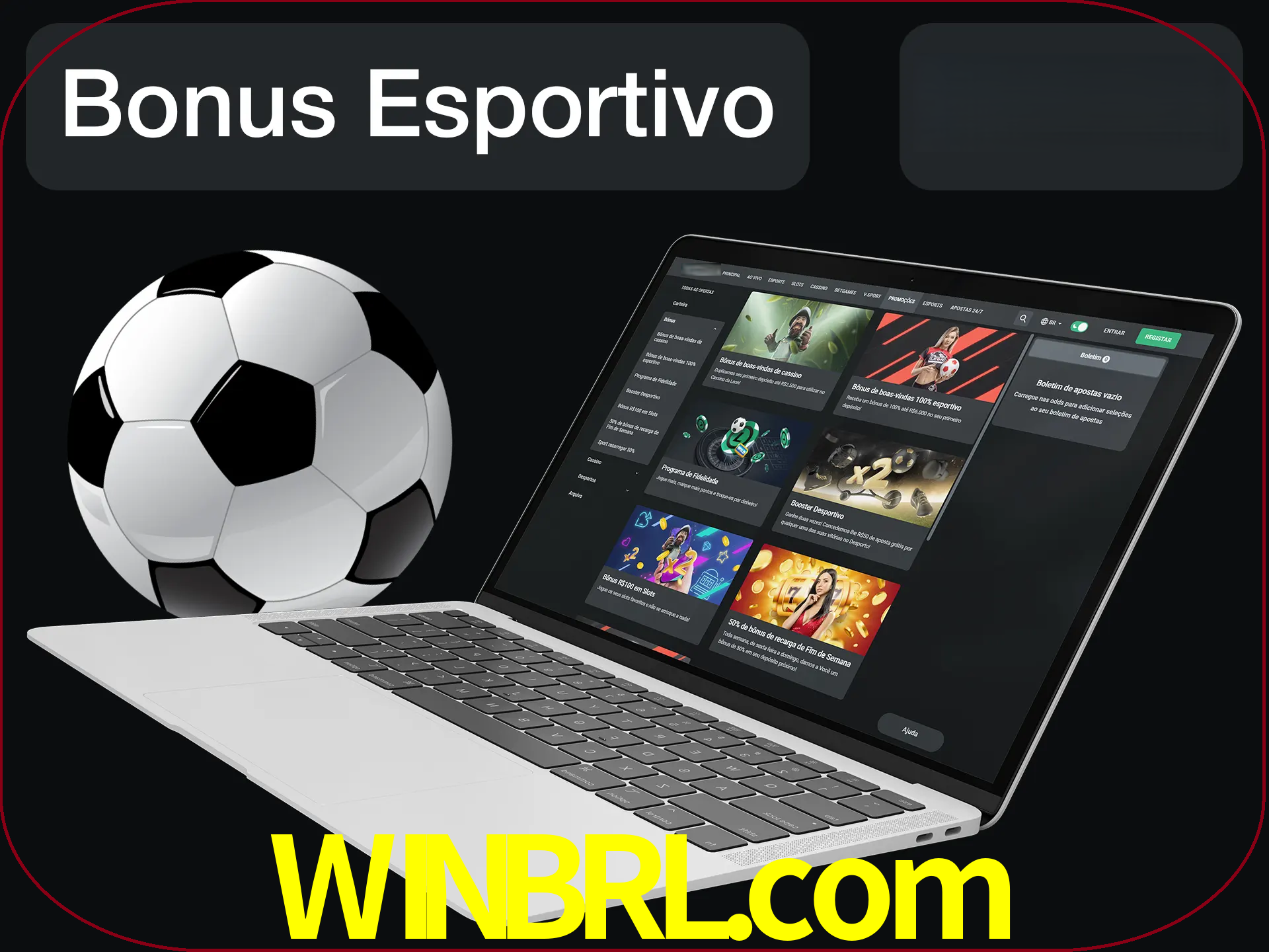Antes de começar a apostar, use o bônus esportivo.